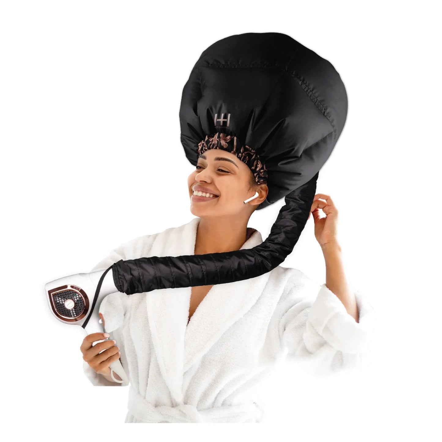 Hot & Hotter Super Jumbo Heat Cap Dryer Attachment Black Hair Dryer Hot & Hotter
