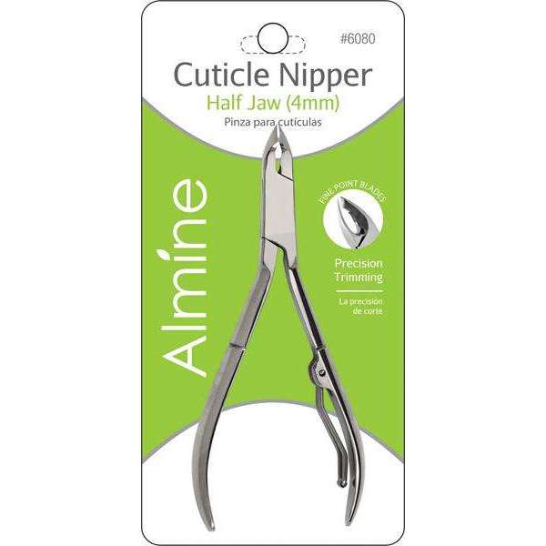 Almine Cuticle Nipper Half Jaw Cuticle Scissors Almine