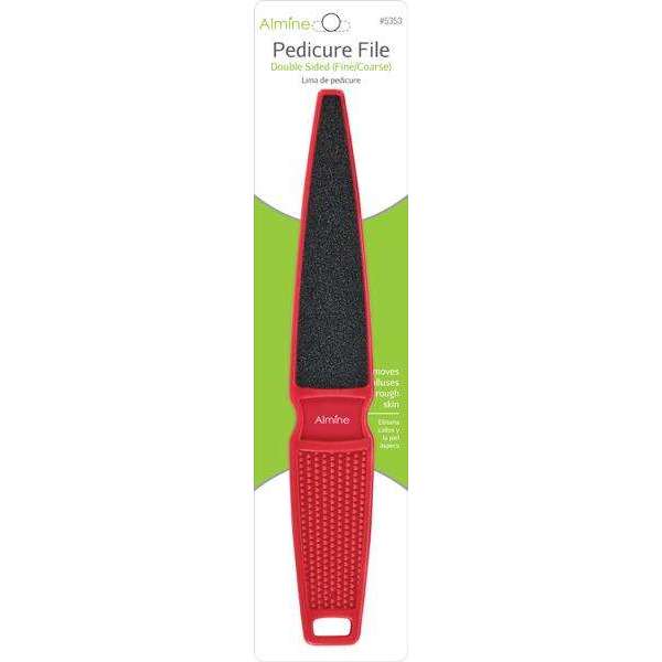 Almine Long Pedicure File Asst Color Pedicure Files Almine Red