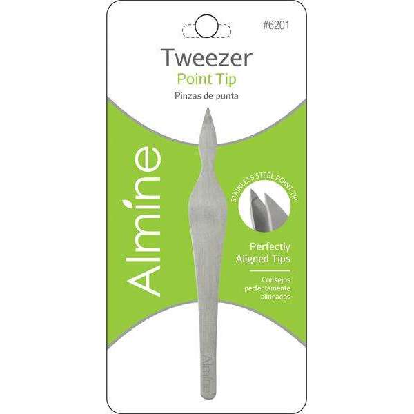 Almine Stainless Steel Point Tip Tweezers Tweezers Almine