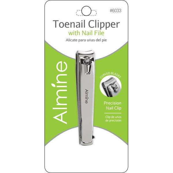 Almine Toenail Clipper with File Large Nail Clippers Almine