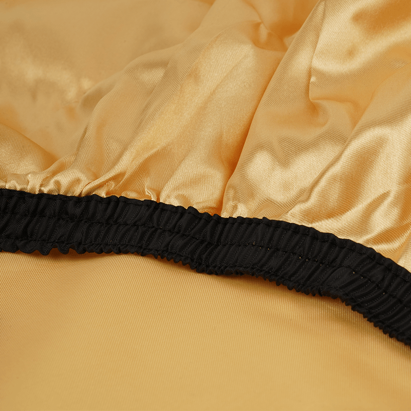 Annie Cutting Cape with Stretchable Hook Gold Cutting Capes Annie
