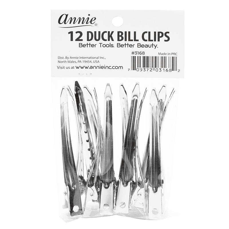 Annie Duck Bill Clips 12Ct Hair Clips Annie