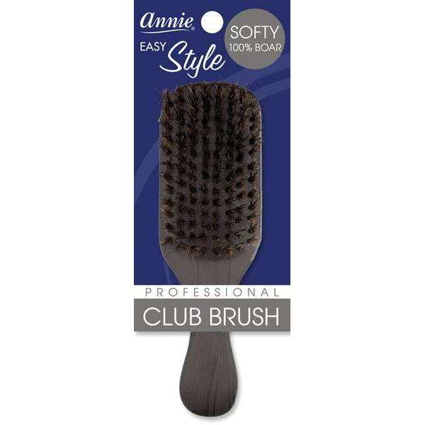 Annie Easy Style Soft Boar Bristle Club Brush Brushes Annie