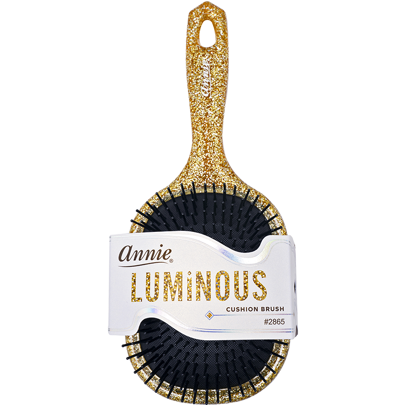 Annie Luminous Paddle Brush Jumbo Assorted Colors Brushes Annie Gold