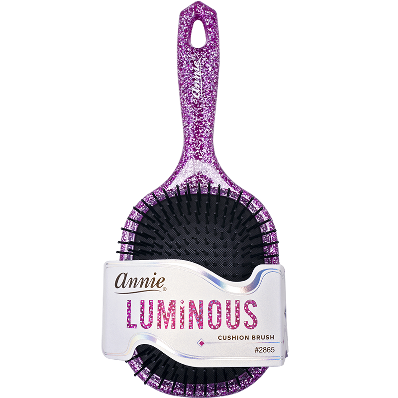 Annie Luminous Paddle Brush Jumbo Assorted Colors Brushes Annie Purple