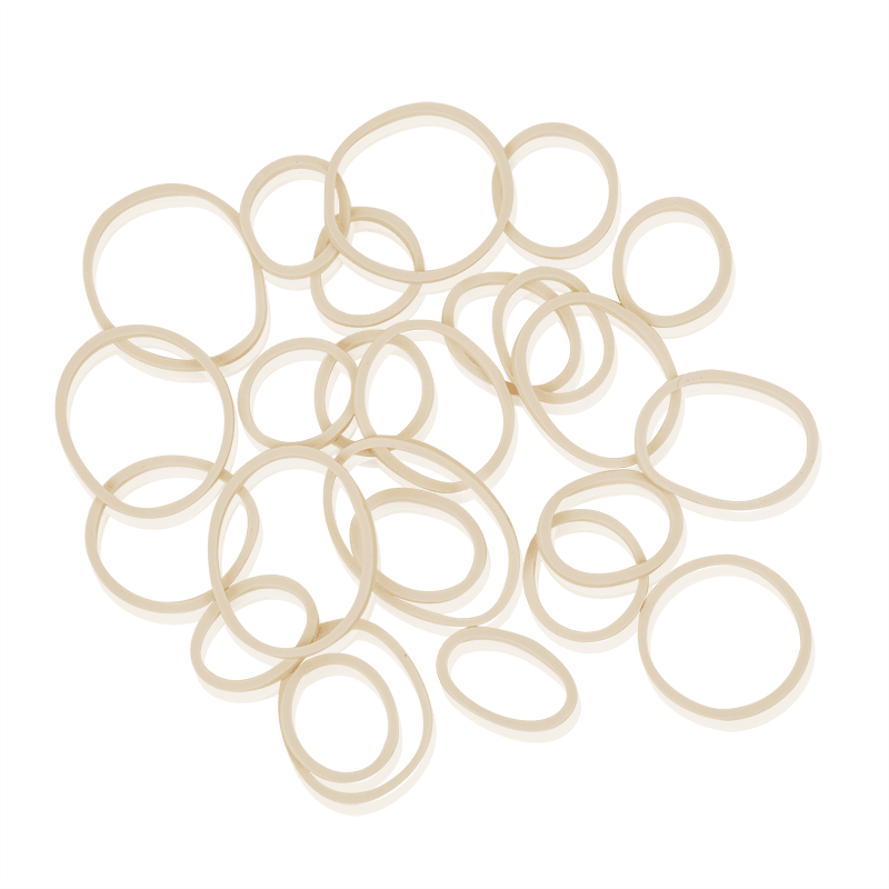 Annie Rubber Bands Asst Size 300Ct White Rubber Bands Annie
