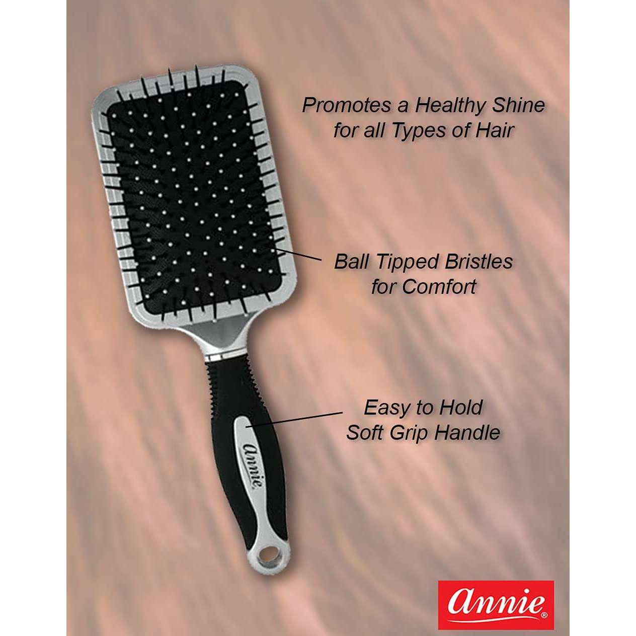 Annie Salon Paddle Cushion Brush Jumbo Size Brushes Annie
