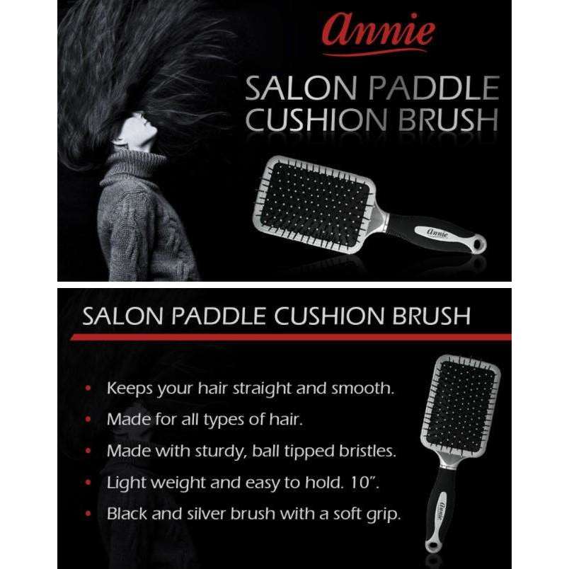 Annie Salon Paddle Cushion Brush Jumbo Size Brushes Annie
