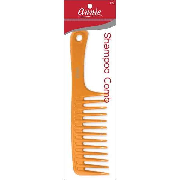 Annie Shampoo Comb Asst Color Combs Annie Bone