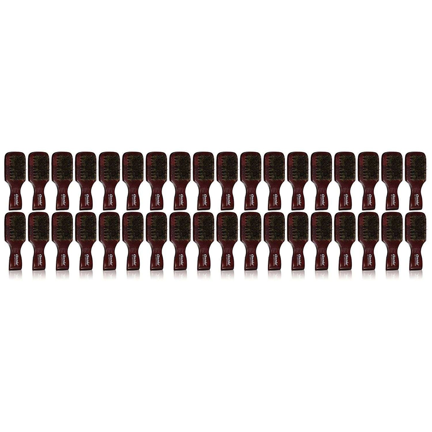 Annie Soft Mini Club Board Bristle Brush 36Ct Dark Brown Brushes Annie