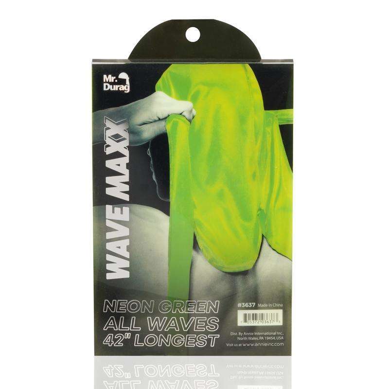 Mr. Durag NuWave-X Neon Green Durag Durags Mr. Durag