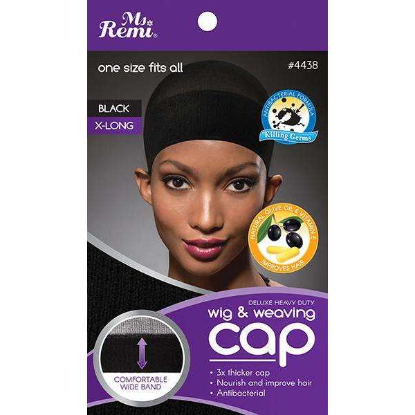 Ms. Remi Deluxe Heavy Duty Wig And Weaving Cap Black Wig Caps Ms. Remi