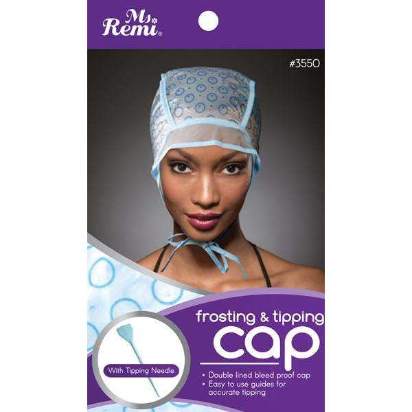 Ms. Remi Frosting-Tipping Cap Plastic Needle Hair Care Wraps Ms. Remi