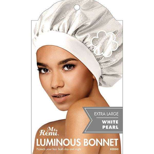 Ms. Remi Luminous Bonnet XL White Bonnets Ms. Remi