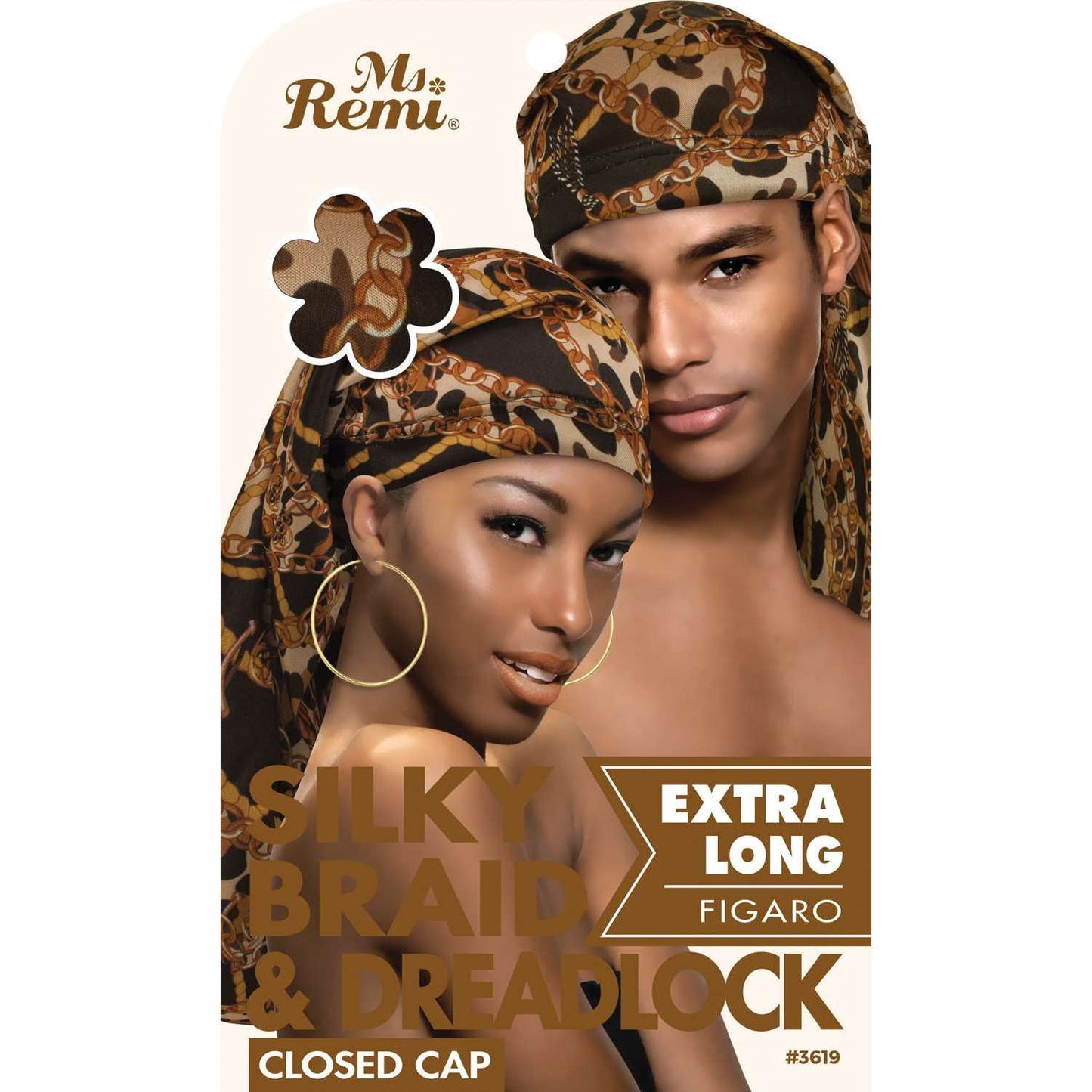 Ms. Remi Silky Braid and Dreadlocks Closed Cap Asst Color Bonnets Ms. Remi Figaro