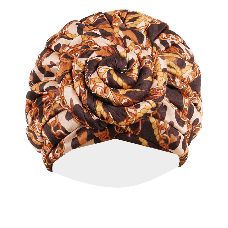 Ms. Remi Silky Top Knot Pre-Tied Turban Assorted Colors Turbans Ms. Remi