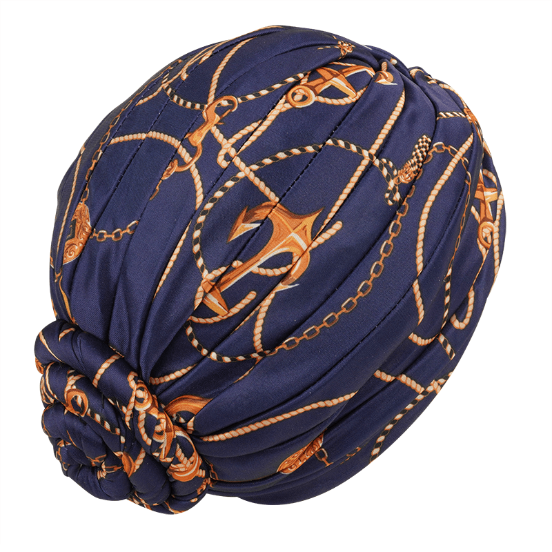 Ms. Remi Silky Top Knot Pre-Tied Turban Assorted Colors Turbans Ms. Remi