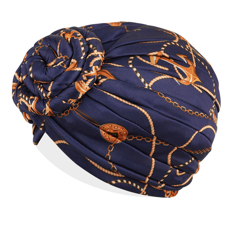 Ms. Remi Silky Top Knot Pre-Tied Turban Assorted Colors Turbans Ms. Remi