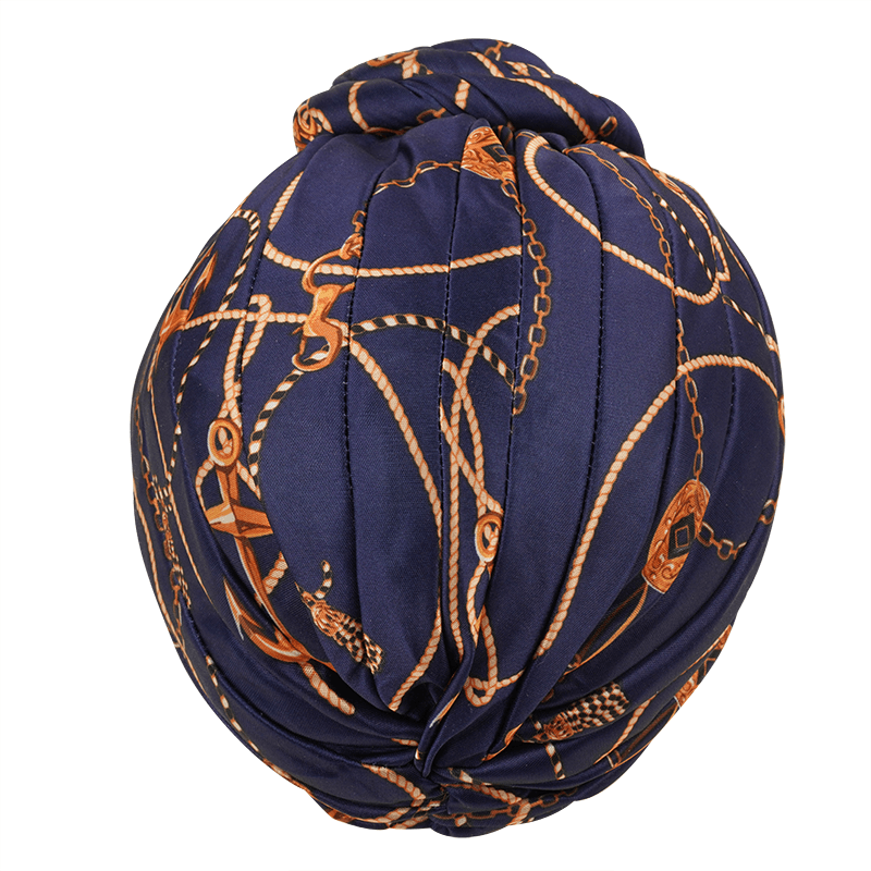 Ms. Remi Silky Top Knot Pre-Tied Turban Assorted Colors Turbans Ms. Remi