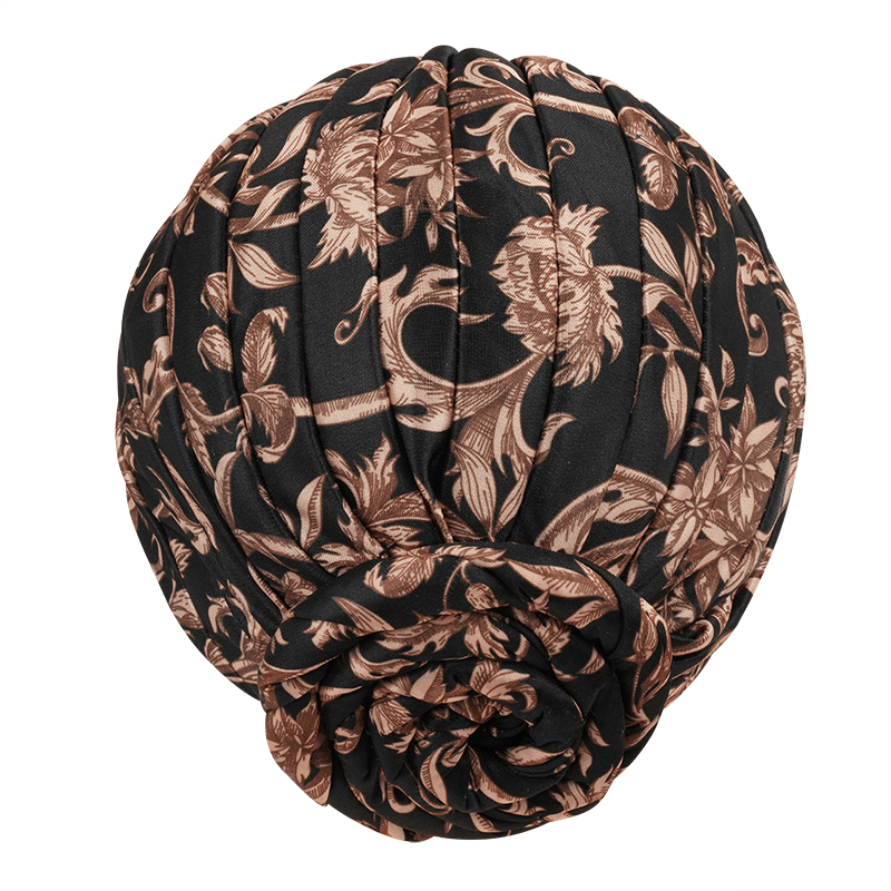 Ms. Remi Silky Top Knot Pre-Tied Turban Assorted Colors Turbans Ms. Remi