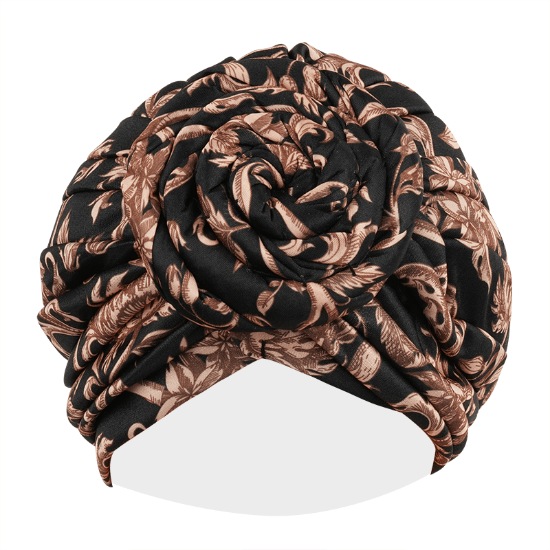 Ms. Remi Silky Top Knot Pre-Tied Turban Assorted Colors Turbans Ms. Remi