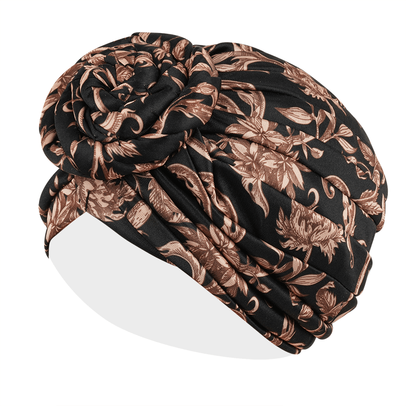 Ms. Remi Silky Top Knot Pre-Tied Turban Assorted Colors Turbans Ms. Remi