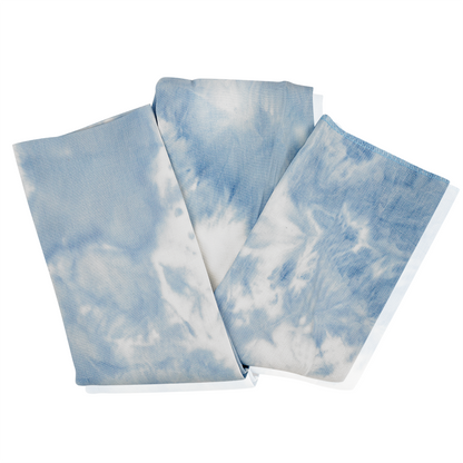 Ms. Remi Denim Silky Edge Laying Scarf 60" Long Scarves Ms. Remi   