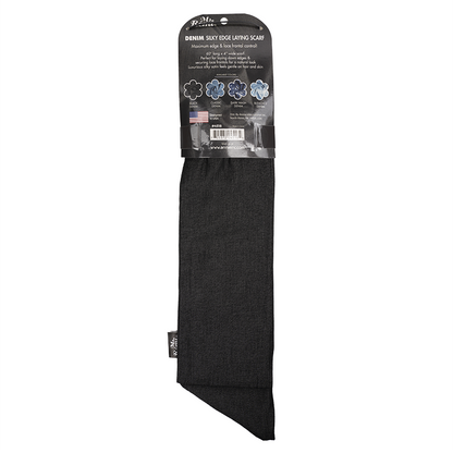 Ms. Remi Denim Silky Edge Laying Scarf 60" Long Scarves Ms. Remi   