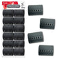 Annie Magnetic Rollers 2in, 12 Count Hair Curlers, Gray