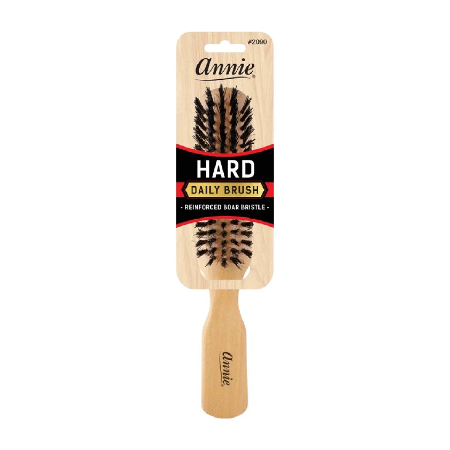 Annie Hard Wooden Brush Boar Bristle 5 Row Brushes Annie   