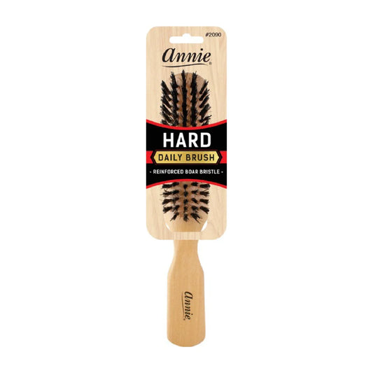 Annie Hard Wooden Brush Boar Bristle 5 Row Brushes Annie   