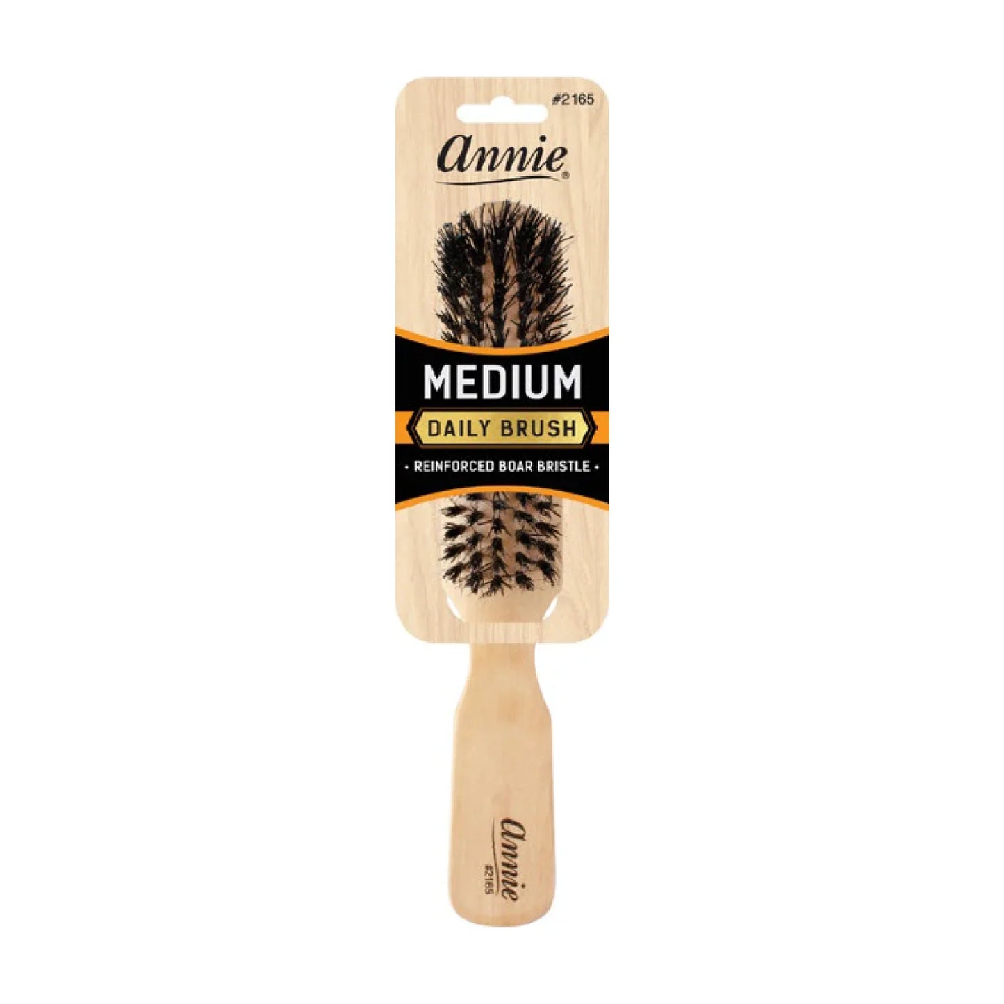 Annie Medium Wooden Brush Boar Bristle 5 Row Brushes Annie   