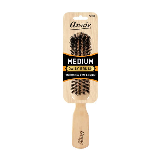 Annie Medium Wooden Brush Boar Bristle 5 Row Brushes Annie   