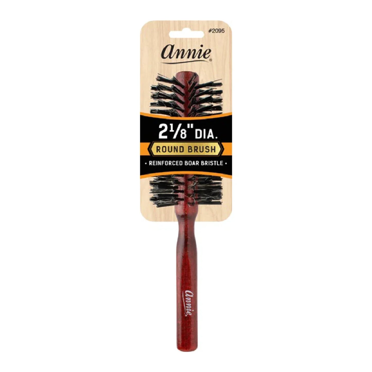 Annie Hard Round Bristle Brush 2 1/8 Inch Brushes Annie   