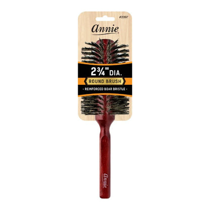 Annie Hard Round Bristle Brush 2 3/4 Inch Brushes Annie   