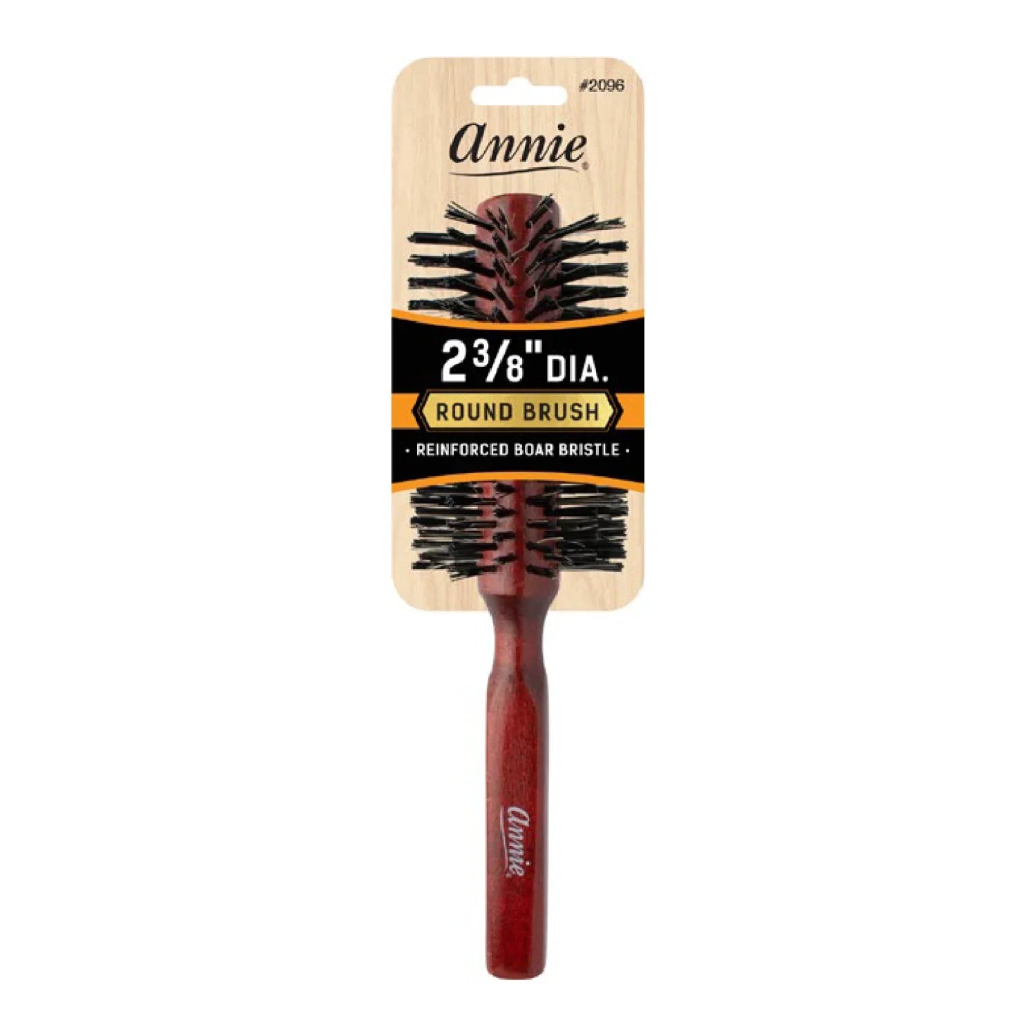 Annie Hard Round Bristle Brush 2 3/8 Inch Brushes Annie   