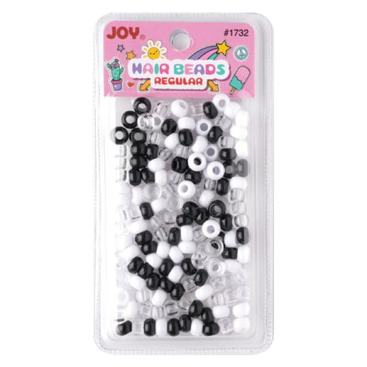 Joy Round Beads Regular Size 200Ct Asst Color Beads Joy   