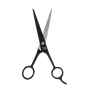 Annie Stainless Steel Straight Hair Shears 7.5" Matte Black