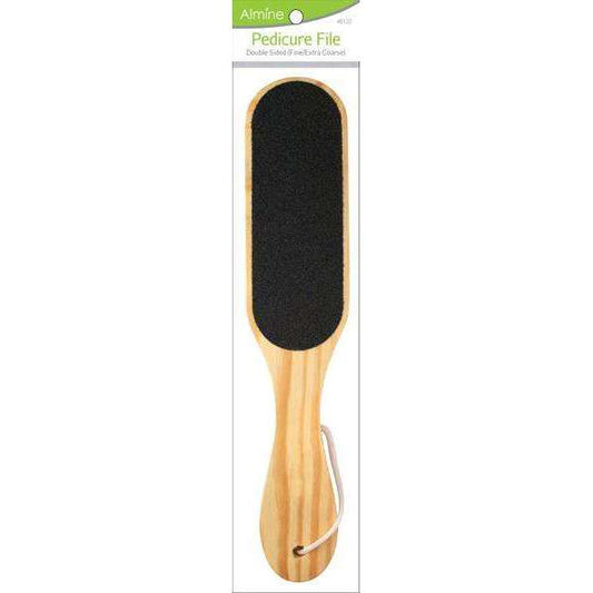 Almine Double-Sided Wooden Pedicure File Natural Pedicure Files Almine   