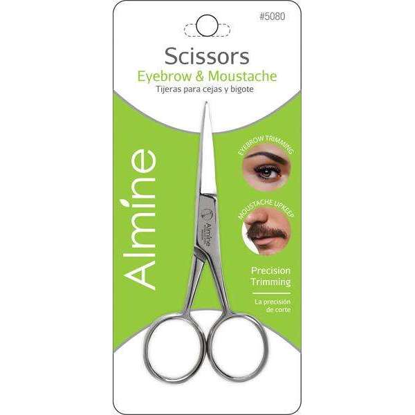 Almine Eyebrow And Moustache Scissors 4" Scissors Almine   
