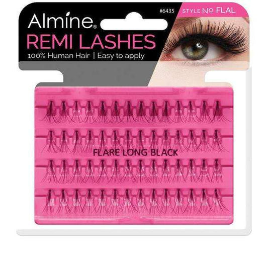 Almine Flare Individual Lashes Long 56 Point False Eyelashes Almine   