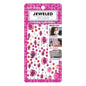Almine Jeweled Stickers, Assorted Face Masks Almine Red  