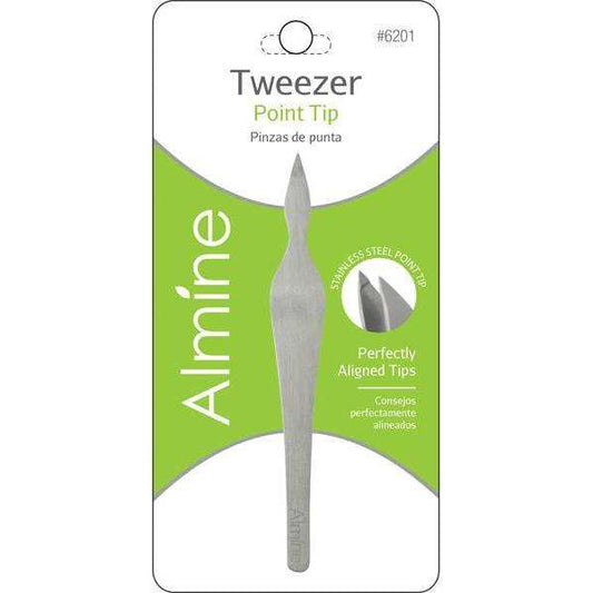 Almine Stainless Steel Point Tip Tweezers Tweezers Almine   