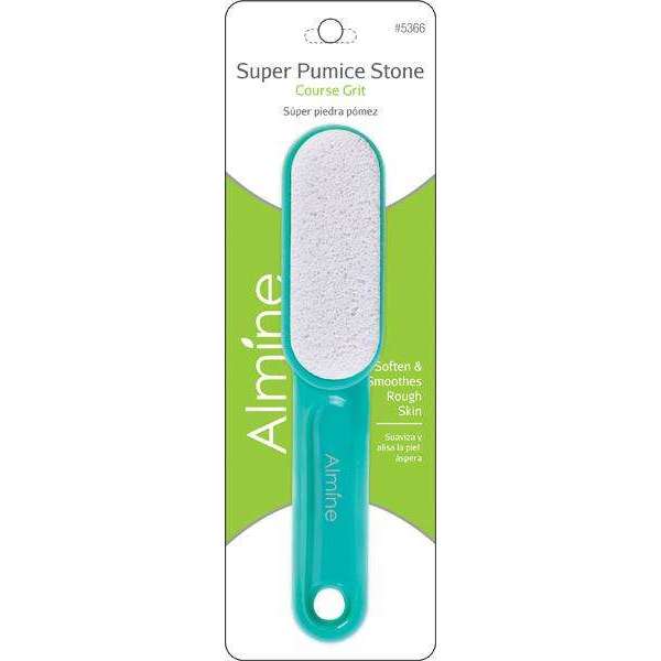 Almine Super Pumice with Handle Coarse Grit Asst Color Nail Files Almine Green  