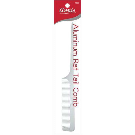 Annie Aluminum Rat Tail Comb 8 Inch Combs Annie   
