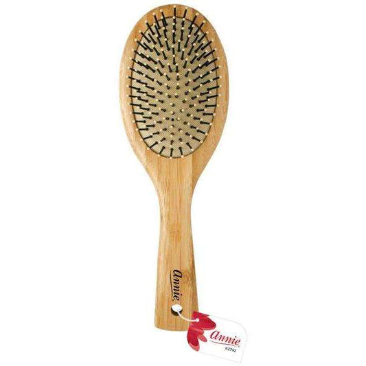Annie Bamboo Cushion Oval Brush Nylon Bristle Brushes Annie   