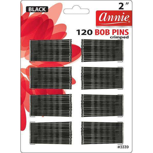 Annie Bob Pins 2" 120Ct Black Hair Pins Annie   