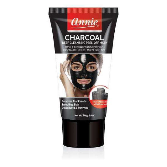 Annie Charcoal Deep Cleansing Peel Off Mask 2.47oz/70g Black Makeup Annie   