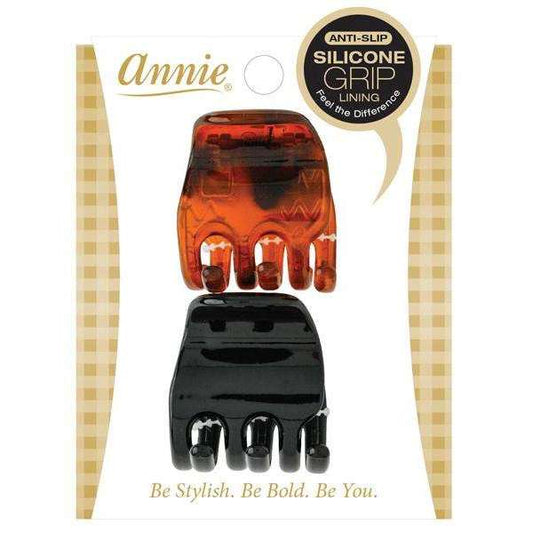 Annie Claw Clip 2ct Silicone Grip Hair Clips Annie   